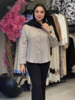 شومیز زنانه مدل جامه نیو - تصویر 8