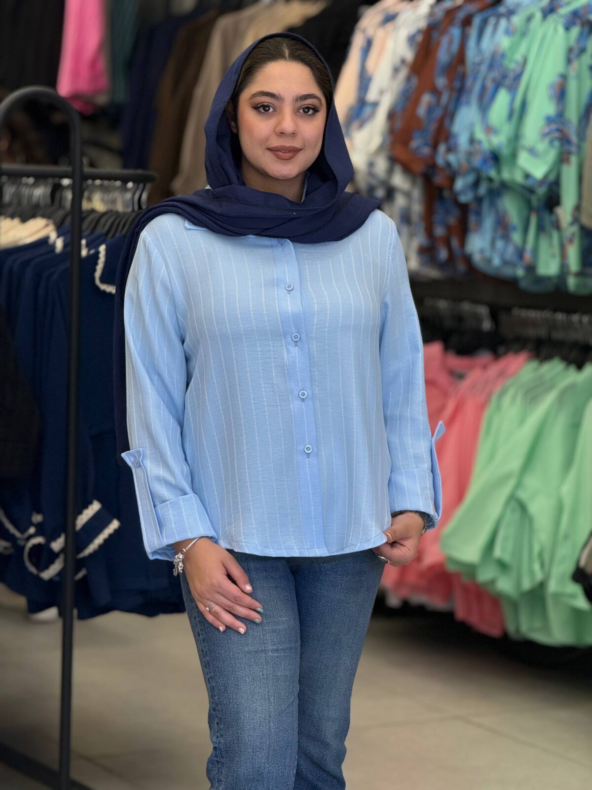 شومیز زنانه مدل آرزو - تصویر 8
