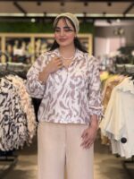 شومیز شلوار زنانه مدل دنیزیا - تصویر 7