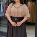 شومیز زنانه مدل کازابلانکا