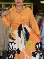 شومیز سارافون زنانه مدل دیارا - تصویر 5